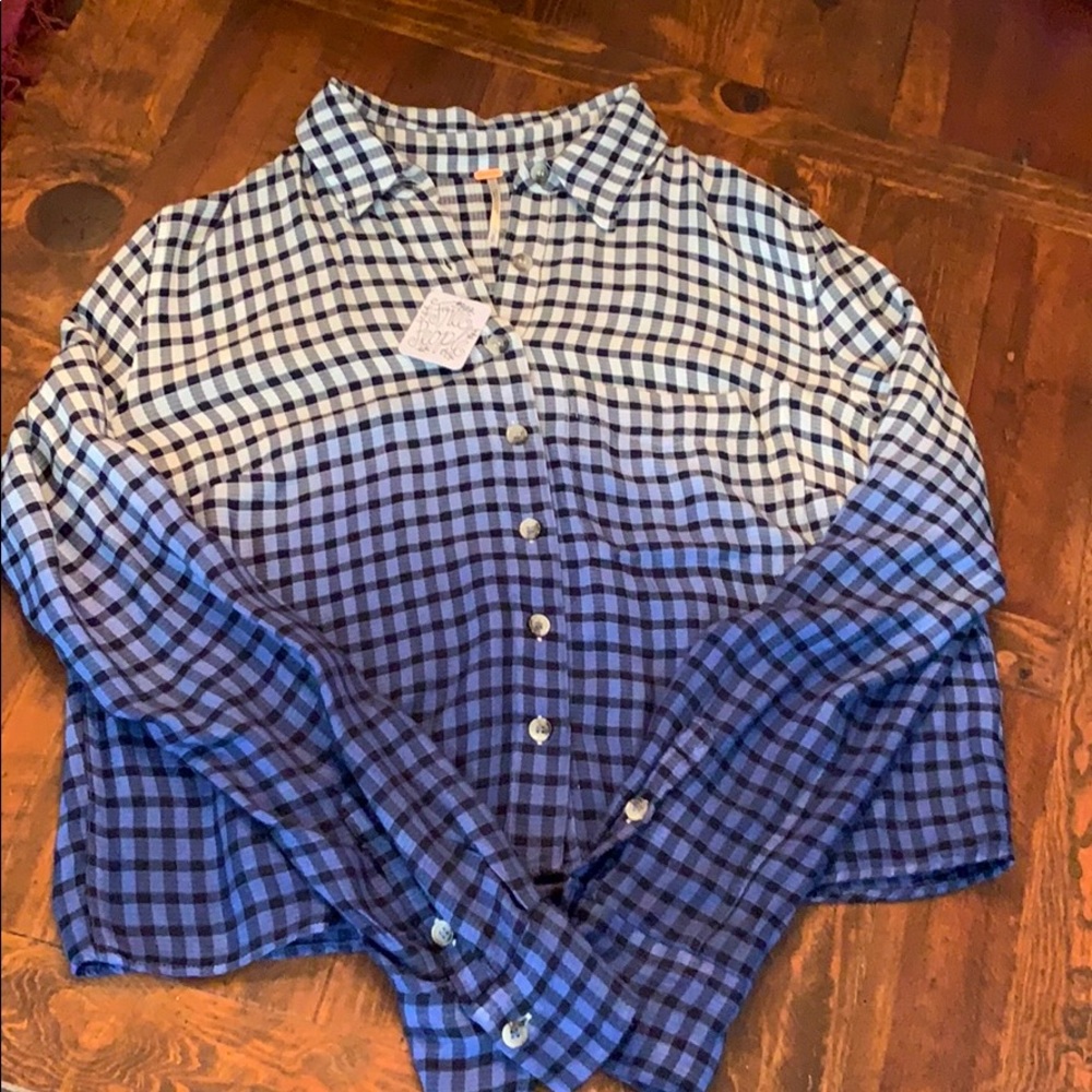 Free People Button Down